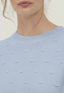 OXMO Oxdotta - Jersey De Punto - Brunnera Blue -OXMO 0017f97729d34ec58c878c1c298471c5