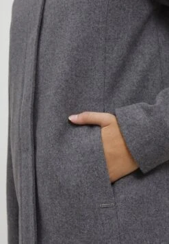 OXMO Oxnelina - Abrigo De Invierno - Medium Grey Melange -OXMO 00f53c3380de4711bc9d8d21991ca87a