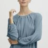 OXMO Oxhal - Blusa - Smoke Blue -OXMO 01e8c554e03b4d748684496947c32de3