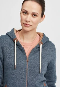 OXMO Oxvicky - Sudadera Con Cremallera - Ins Bl Mel -OXMO 0327ede3c7b041428330a71d86893481