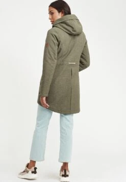 OXMO Oxmelly - Abrigo De Invierno - Dusty Olive -OXMO 0379e4b2ecd94c75b1073a2d05647fce