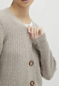 OXMO Oxnorene - Chaqueta De Punto - Cement Melange 11 OXMO Oxnorene - Chaqueta De Punto - Cement Melange -OXMO 0461dfb00a7c47f8a4937504ab15bb30