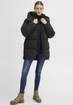 OXMO Oxellie - Abrigo De Invierno - Black -OXMO 0672499d22584396a1fafd2e94975eda