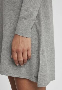 OXMO Oxwinala - Vestido De Punto - Medium Grey Melange -OXMO 078b584f304e4d90a4b99ea65cb422d5