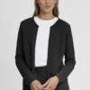 OXMO Oxhilda - Chaqueta De Punto - Black