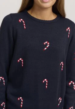 OXMO Oxchristel - Jersey De Punto - Dress Blues -OXMO 0c94de654b844e11aac1c3e9a4391df5