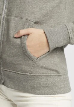 OXMO Celia - Sudadera Con Cremallera - Medium Grey Melange -OXMO 0d8560fb6c784de582b55343cfbf8f1a