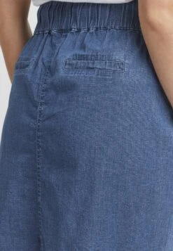 OXMO Oxlille - Falda Vaquera - Mid Blue Denim -OXMO 0dd672a49b664ce49a6d8098f511c987