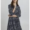 OXMO Vestido Informal - Total Eclipse Mix
