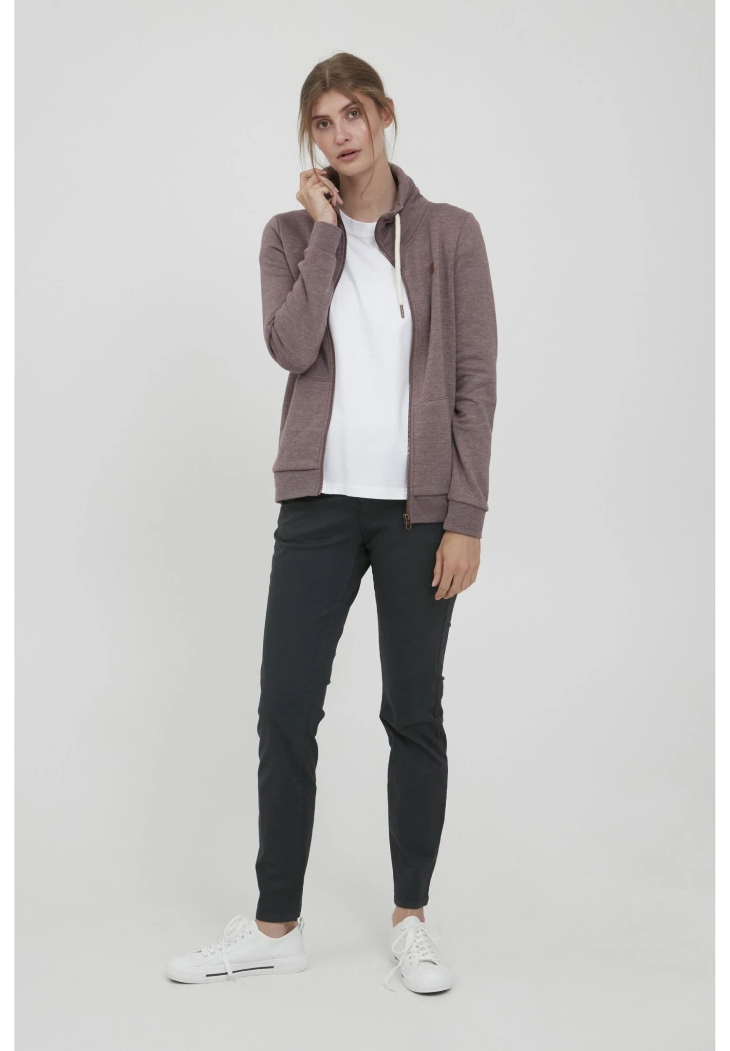 OXMO Oxvicky - Sudadera Con Cremallera - Sparrow M 4 OXMO Oxvicky - Sudadera Con Cremallera - Sparrow M - Imagen 2