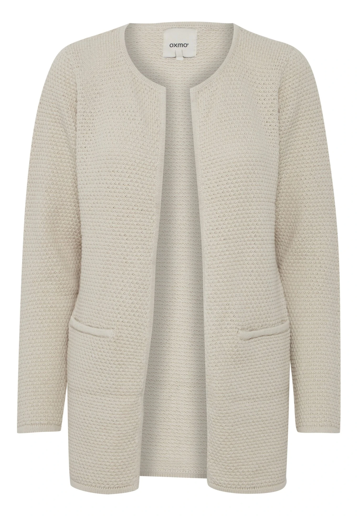 OXMO Oxhilda - Chaqueta De Punto - Oatmeal 8 OXMO Oxhilda - Chaqueta De Punto - Oatmeal - Imagen 6