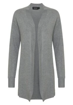 OXMO Oxkat - Chaqueta De Punto - Mid Grey Melange -OXMO 118518d07bb942a3855f8160492b7139