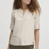 OXMO Oxanja - Blusa - Cement -OXMO 1420c1d1ceea461aaaa3df85efe15e9d