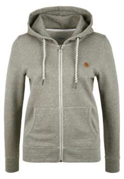 OXMO Celia - Sudadera Con Cremallera - Medium Grey Melange -OXMO 1520d6d296b94308bb99cbaf0f3e2493