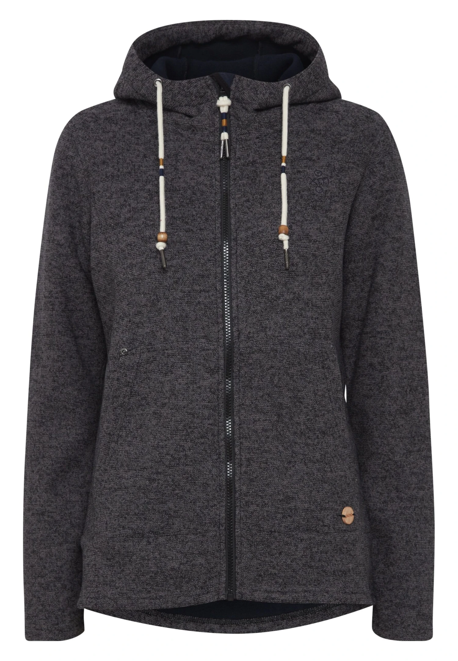 OXMO Oxfia - Sudadera Con Cremallera - Black 8 OXMO Oxfia - Sudadera Con Cremallera - Black - Imagen 6