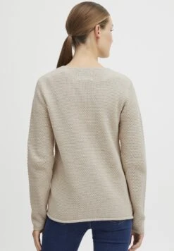 OXMO Oxhelga - Chaqueta De Punto - Oatmeal -OXMO 1892b10f2cfc4bf380eb8c09c101b032