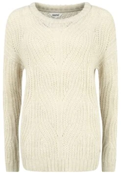 OXMO Oxchiara - Jersey De Punto - Oyster Grey Melange -OXMO 19d97425ee02458780af64119ff5a9b6