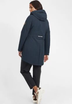 OXMO Oxmelly - Abrigo De Invierno - Insignia Blue -OXMO 1bebcf3b98b54cb4803ed910f2d6cf97