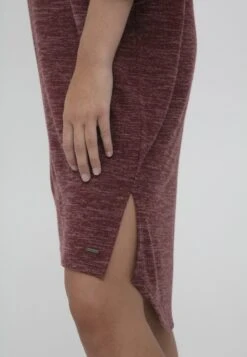 OXMO Oxbinala - Vestido De Punto - Chocolate Truffle Melange -OXMO 1c08fcff1ee948ae8d52920cc46c86d3