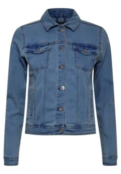 OXMO Oxfria - Chaqueta Vaquera - Mid Blue Denim -OXMO 1f9c3b30cec04071a54bf66ee6e2a1e9