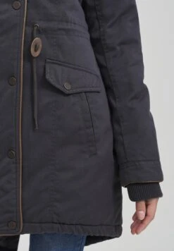 OXMO Oxanna - Parka - Dark Grey -OXMO 2013a2053f0e414d918973c6c57bae23