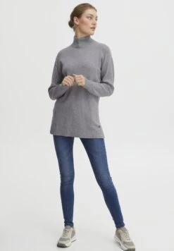 OXMO Oxratina - Jersey De Punto - Mid Grey Melange -OXMO 22faeaa14ff44c8b848ddf7d540a6c74