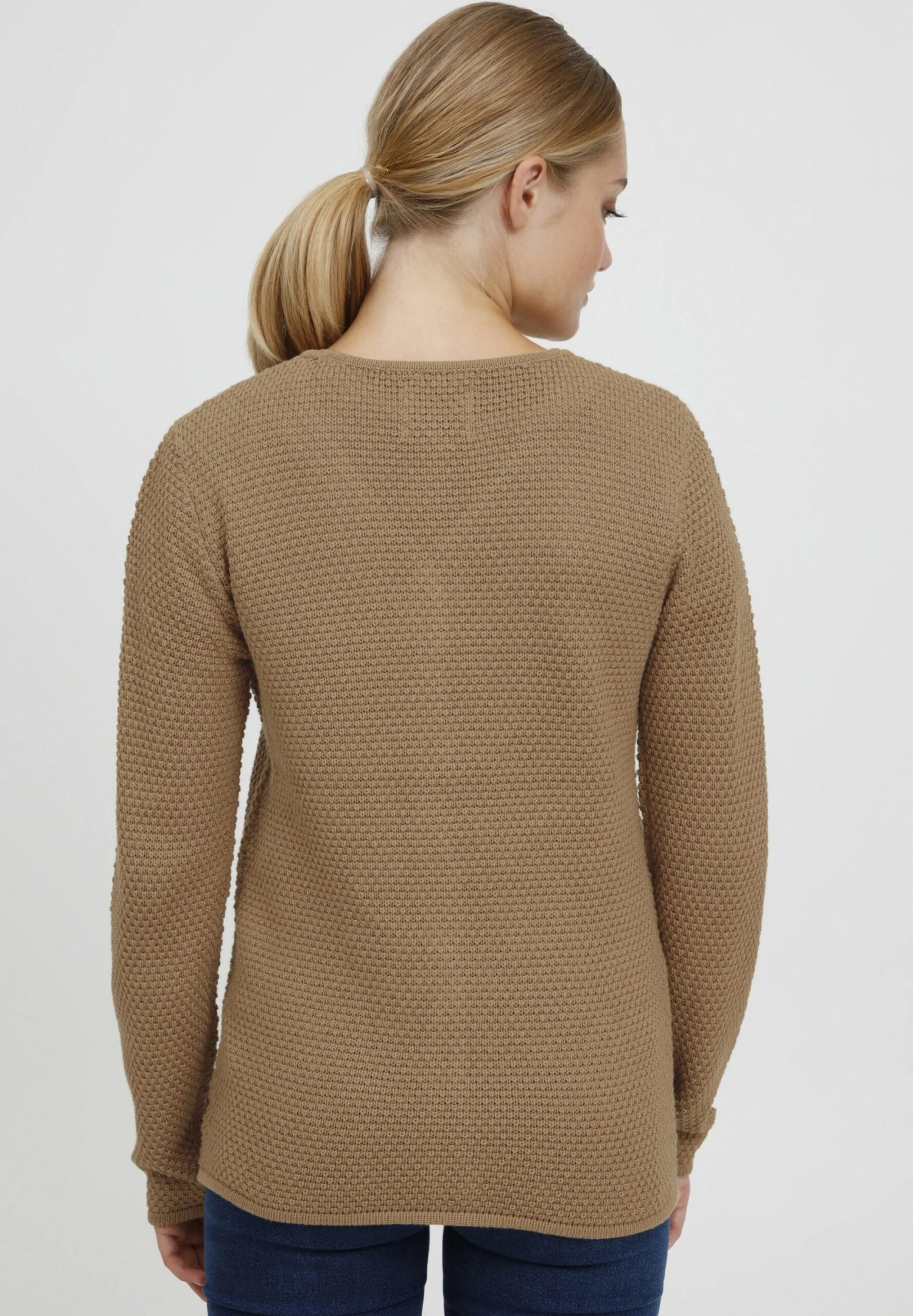 OXMO Oxhelga - Chaqueta De Punto - Kelp 5 OXMO Oxhelga - Chaqueta De Punto - Kelp - Imagen 3