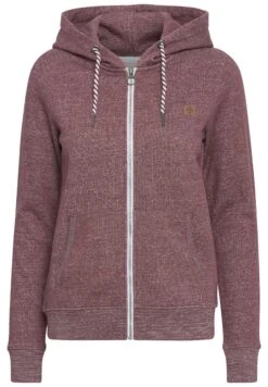 OXMO Celia - Sudadera Con Cremallera - Wine Red Melange -OXMO 2408ba21e00541e1b21fc818fff93228