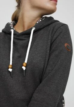 OXMO Oxulrika - Jersey Con Capucha - Dark Grey Melange -OXMO 276c4e44f4974e2099ac0750d16b7571