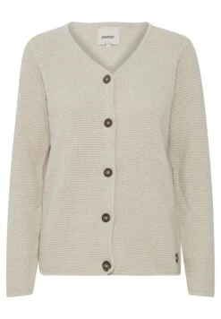 OXMO Oxhelga - Chaqueta De Punto - Oatmeal -OXMO 2da7f430b7614b3c9ce05498294b3bab