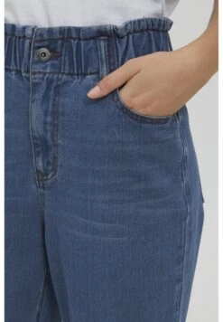 OXMO Oxann - Vaqueros Slim Fit - Mid Blue Denim -OXMO 2ec1d8440cbd4638af16c5f11d909d11