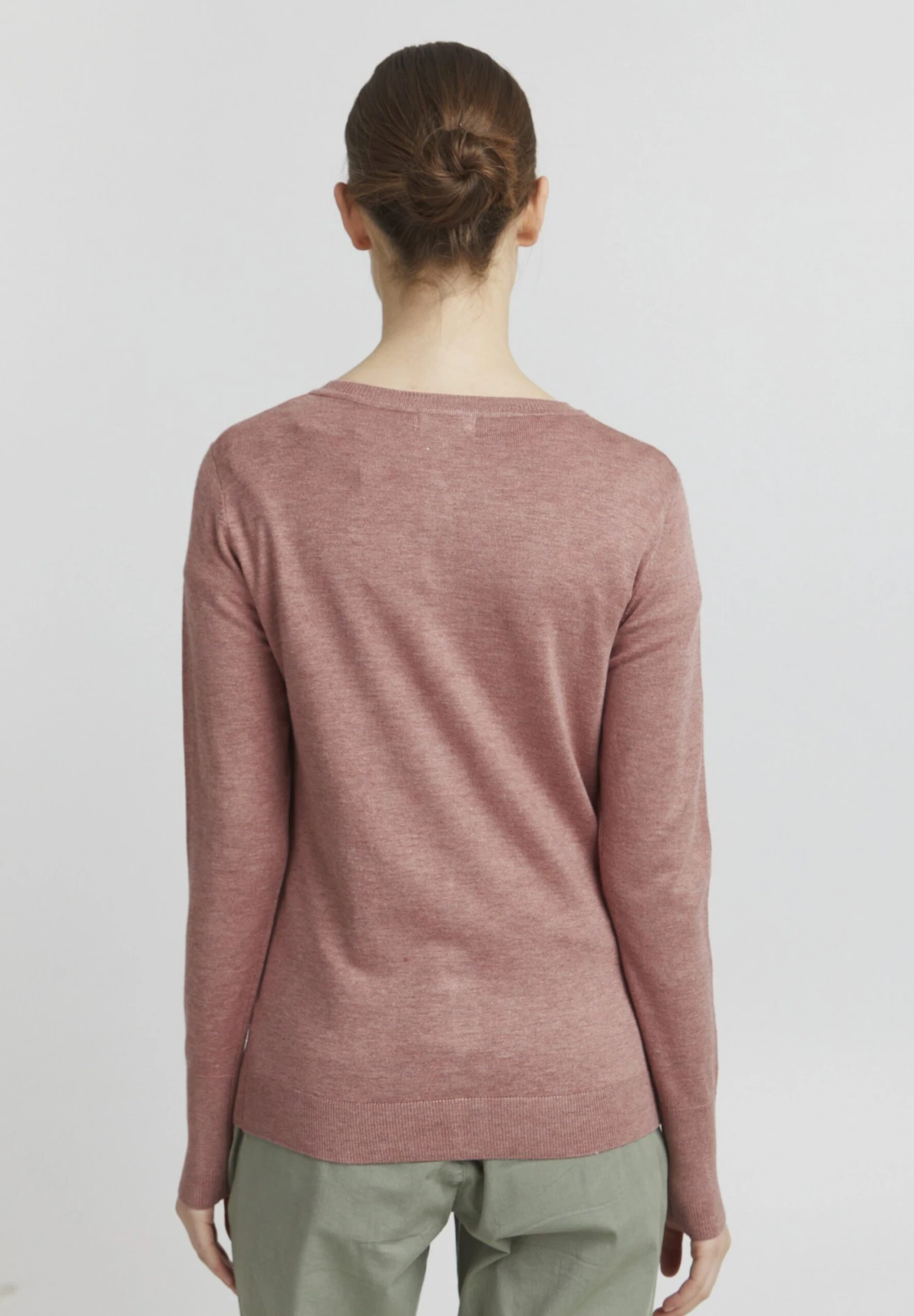 OXMO Chaqueta De Punto - Ash Rose Melange 5 OXMO Chaqueta De Punto - Ash Rose Melange - Imagen 3