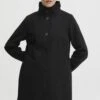 OXMO Oxvalerine - Abrigo Clásico - Black