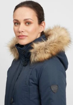 OXMO Oxacta - Abrigo De Invierno - Insignia Blue -OXMO 353aa40524164badb20a3a4501c9b83f