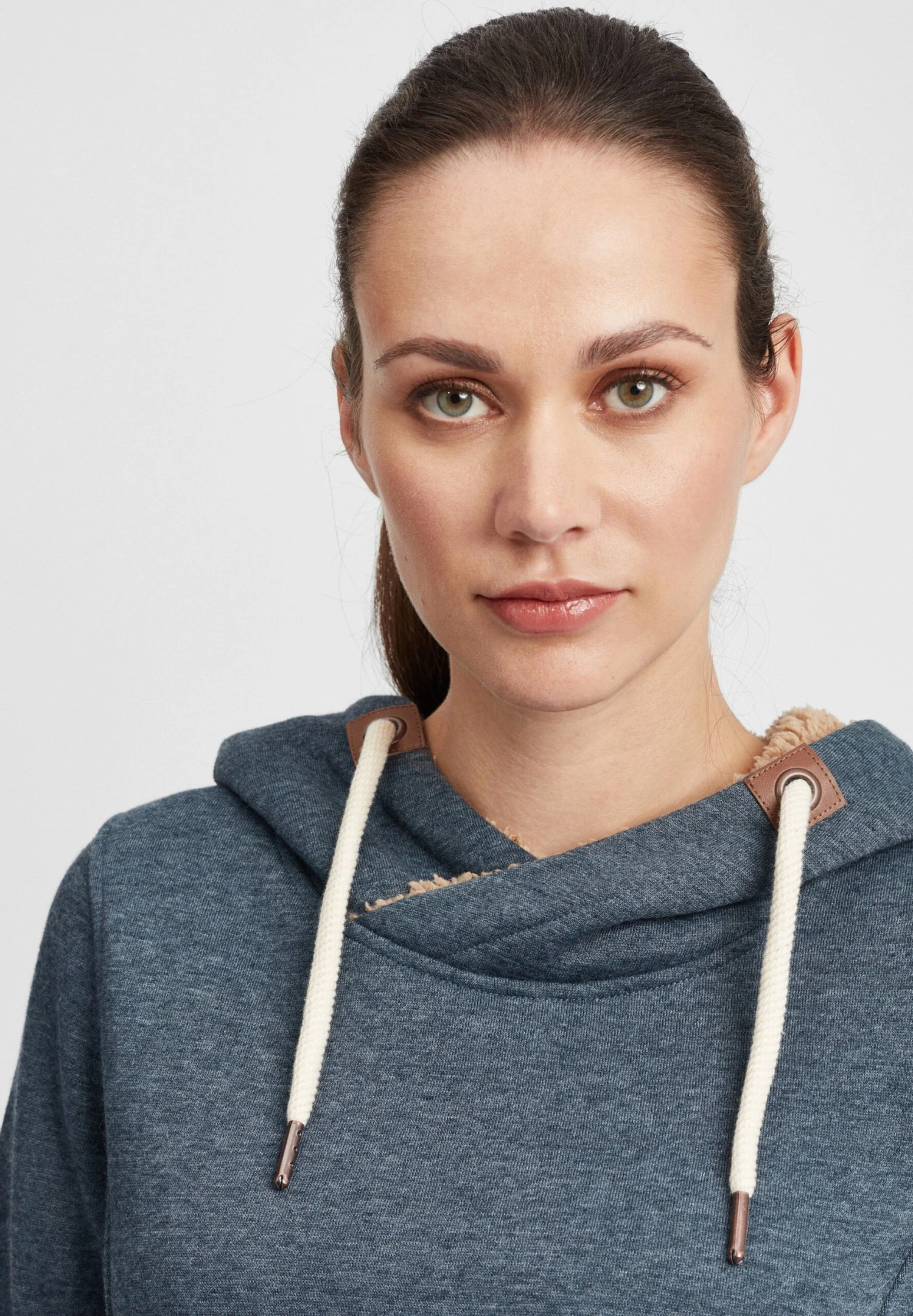 OXMO Oxvicky - Jersey Con Capucha - Ins Blu M 6 OXMO Oxvicky - Jersey Con Capucha - Ins Blu M - Imagen 4