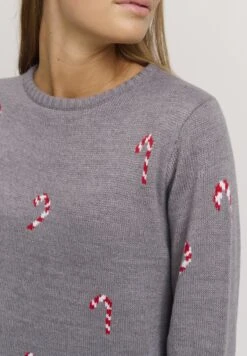 OXMO Oxchristel - Jersey De Punto - Medium Grey Melange -OXMO 3bfefa85492444aa83f7e5603fc44bdb