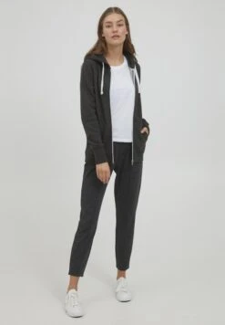 OXMO Oxolinda - Chaqueta De Punto - Dark Grey Melange -OXMO 3e977afd6455406e98784c6b42cca6c4