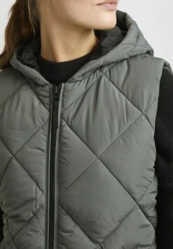 OXMO Oxstana - Chaleco - Pewter -OXMO 3f099dc5ae9f4b7984bd8d4261cc9991