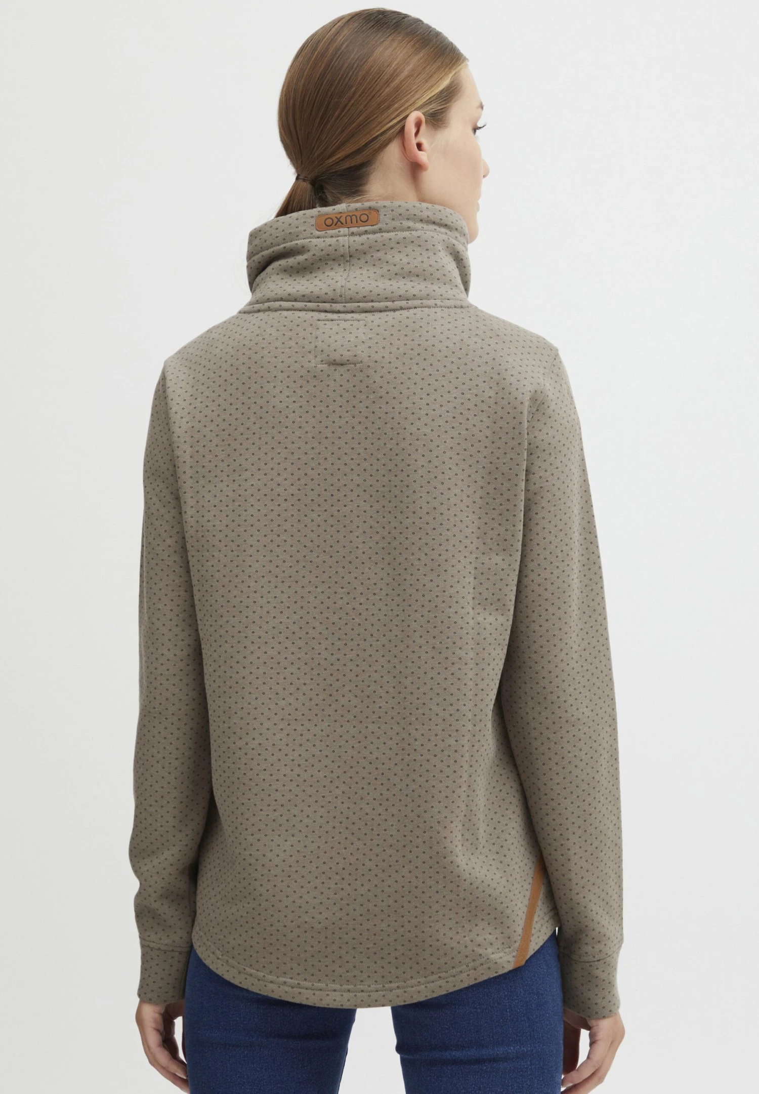 OXMO Tube Sw - Jersey De Punto - Gray Melange 5 OXMO Tube Sw - Jersey De Punto - Gray Melange - Imagen 3