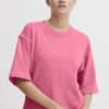 OXMO Oxsafina - Camiseta Básica - Azalea Pink 1 OXMO Oxsafina - Camiseta Básica - Azalea Pink -OXMO 43a2d0d59d574179b628bf553718327b