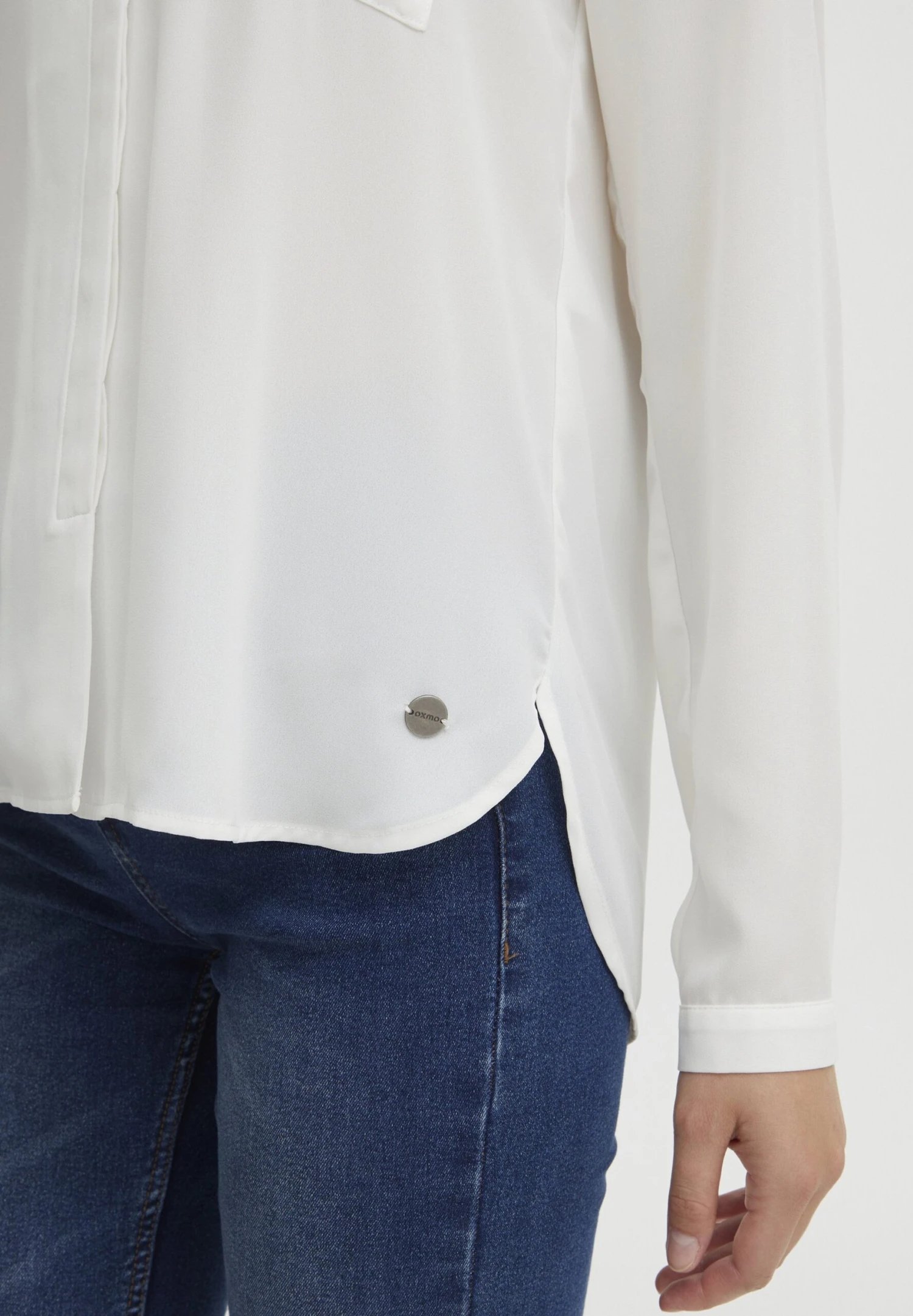 OXMO Oxhally - Blusa - Off White 7 OXMO Oxhally - Blusa - Off White - Imagen 5