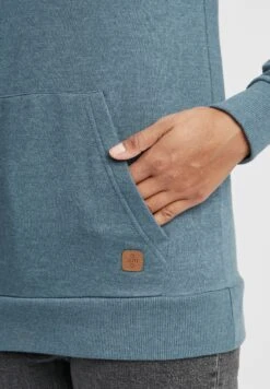 OXMO Oxjulia - Jersey Con Capucha - Ensign Blue Teddy -OXMO 48f90ad8867640f2b39d22984e36eff1