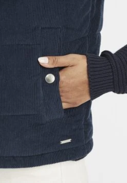 OXMO Oxvidema - Chaleco - Dress Blues -OXMO 49390122f9e142cd85ddb8b68888e555