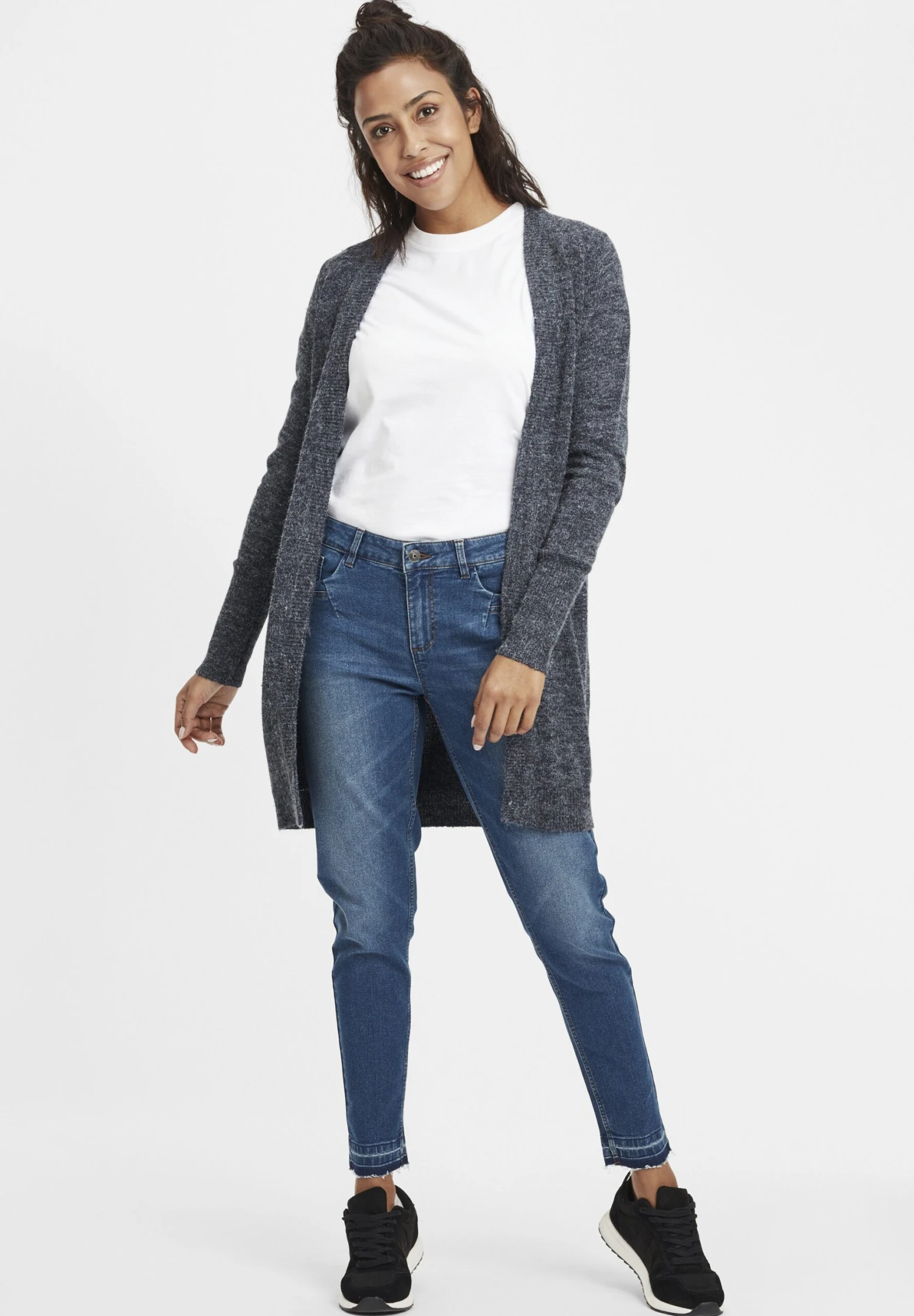 OXMO Oxirabelle - Vaqueros Slim Fit - Antique Blue 4 OXMO Oxirabelle - Vaqueros Slim Fit - Antique Blue - Imagen 2