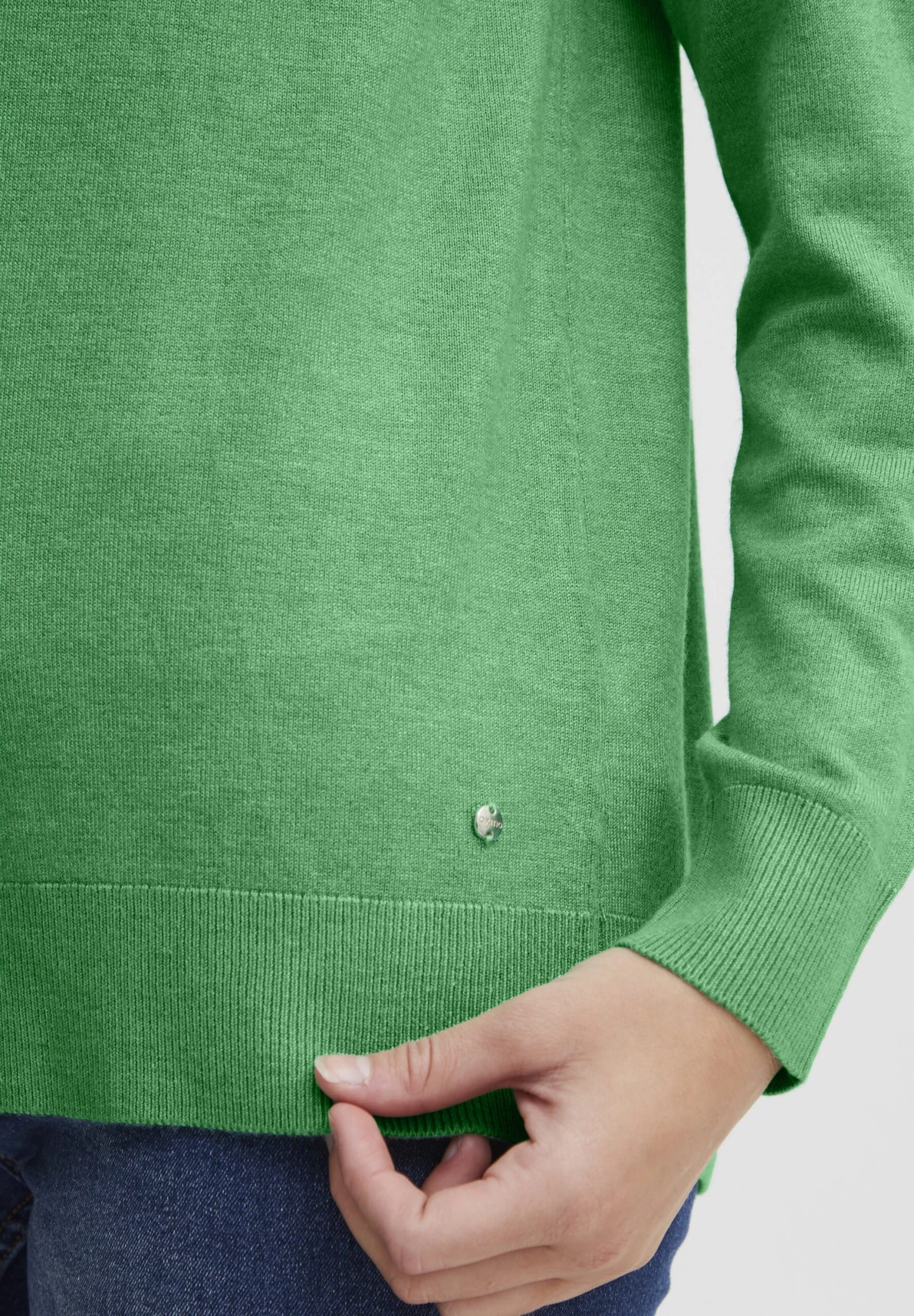 OXMO Oxhelle - Jersey De Punto - Ming Green Melange 7 OXMO Oxhelle - Jersey De Punto - Ming Green Melange - Imagen 5