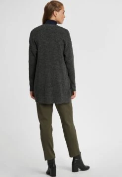 OXMO Oxgisele - Chaqueta De Punto - Dark Grey Melange -OXMO 554caf7a2368470f8a9f56d905a339ba