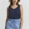 OXMO Top - Indigo Blue -OXMO 55aeef74f18943a3bb85c5ffdf1cf4fd