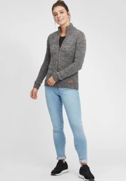 OXMO Oxphenix - Chaqueta De Punto - Dark Grey -OXMO 56a75435e26e4f06b36d593677be3712