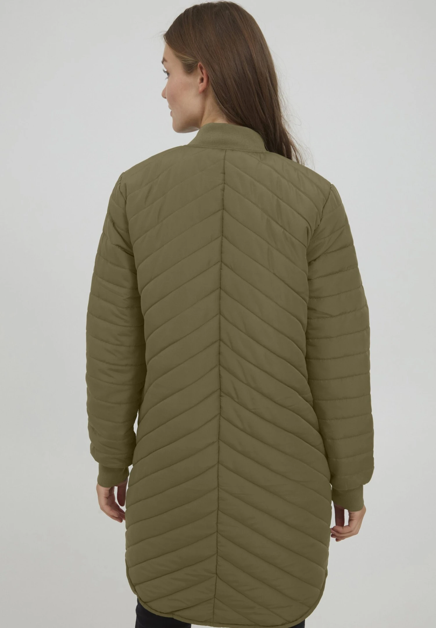 OXMO Oxmadalyn - Chaqueta De Entretiempo - Dusty Olive 5 OXMO Oxmadalyn - Chaqueta De Entretiempo - Dusty Olive - Imagen 3