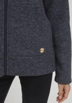 OXMO Oxfia - Sudadera Con Cremallera - Blue -OXMO 5c9702a1d3664f20a4101d4b2e97fd33